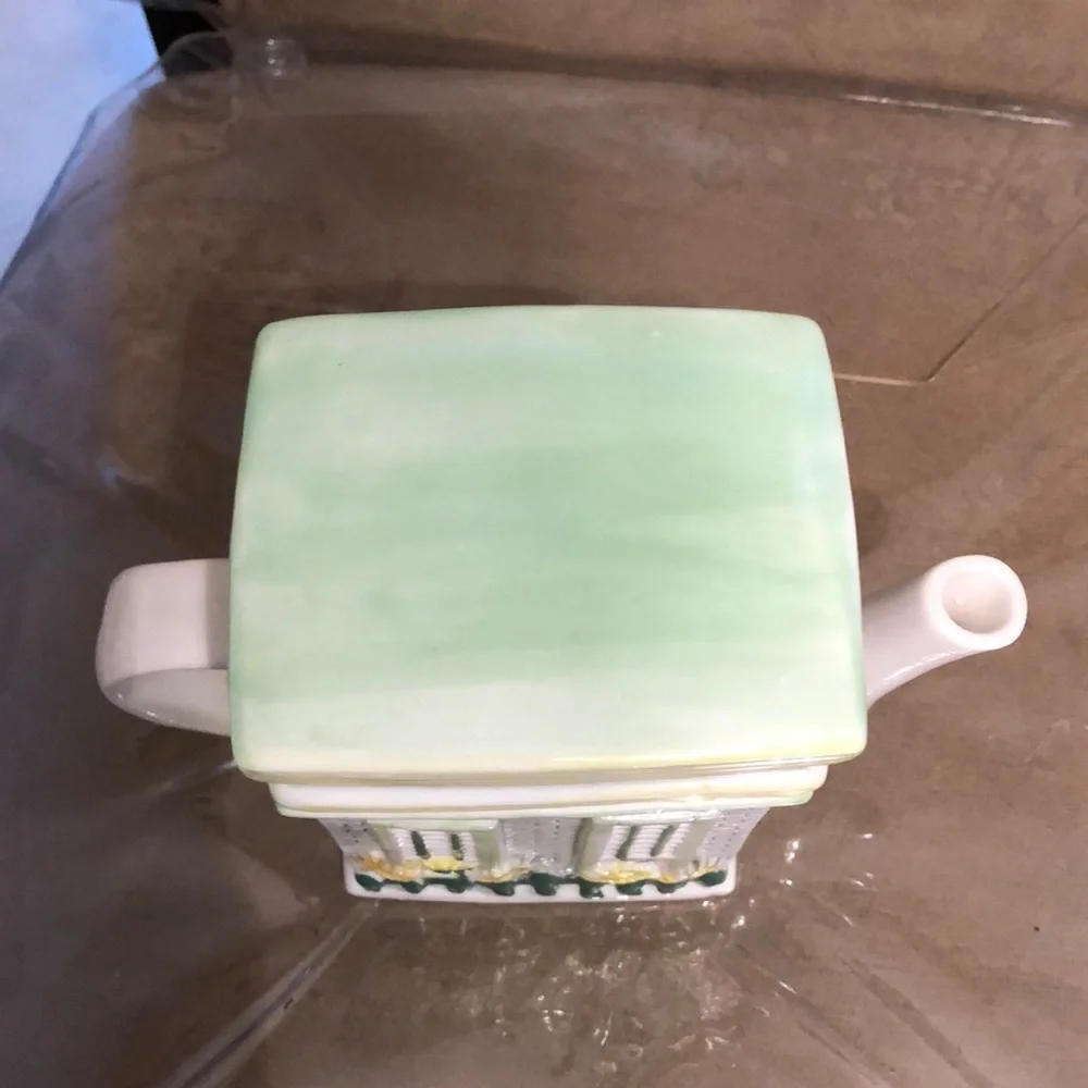 Adorable Vintage House Teapot